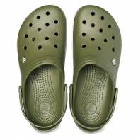 Crocband  army green/white