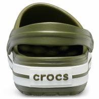 Crocband  army green/white