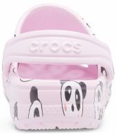 Crocs Classic Panda Print Clog Ballerina Pink