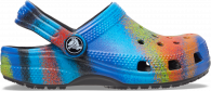 CROCS CLASSIC SPRAY DYE CLOG T Black / Multi