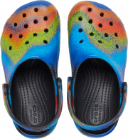 CROCS CLASSIC SPRAY DYE CLOG T Black / Multi