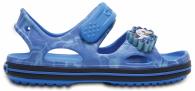 Kids Crocband™ II LED Sandal cerulean blue