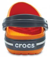 Crocband Clog Kids Blazing Orange / Slate Grey
