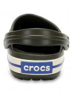 Crocband Clog Kids Dark Camo Green / Stucco