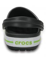 Crocband Clog Kids Graphite / Volt Green
