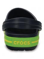 Crocband Clog Kids Navy / Volt Green