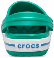Crocband Clog Kids Deep Green / Prep Blue
