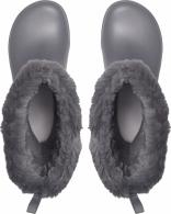 Womens Crocband Winter Boot Charcoal