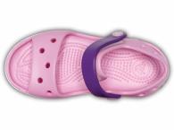Crocband Sandal Kids Carnation / Amethyst