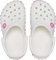 CROCS CROCBAND STRETCH NECKLACE CLOG T white/multi