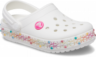 CROCS CROCBAND STRETCH NECKLACE CLOG T white/multi