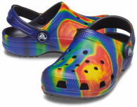 CROCS CLASSIC SOLARIZED KIDS CLOG T 207588 Black/navy
