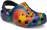 CROCS CLASSIC SOLARIZED KIDS CLOG T 207588 Black/navy