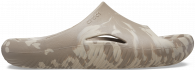 CROCS MELLOW MARBLED SLIDE Mushroom/Cobblestone