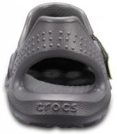 Crocs Swiftwater Wave Kids slate grey/gren