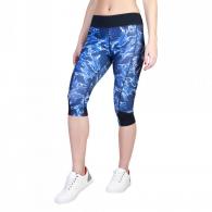 ELLE SPORT Women's workout capris blue