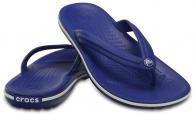 Crocband Flip Cerulean Blue / White