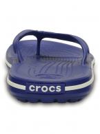 Crocband Flip Cerulean Blue / White