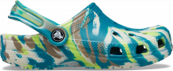 Kids Classic Marbled Clog Limeade/Multi