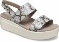 Women’s Crocs Brooklyn Low Wedge multi/stucco