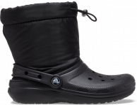 CROCS CLASSIC LINED NEO PUFF BOOT KIDS Black