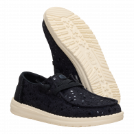 Wendy Sequin Lace Black