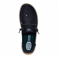 Wendy Sequin Lace Black