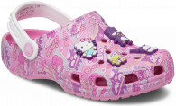 CROCS CLASSIC HELLO KITTY CLOG  pink