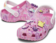 CROCS CLASSIC HELLO KITTY CLOG  pink