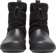 Womens Crocband Puff Boot Black