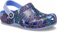 CROCS CLASSIC BUTTERFLY CLOG KIDS Moon Jelly / Multi