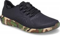 Crocs LiteRide Printed Camo Pacer Black / Volt Green