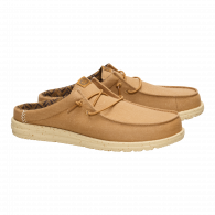Wally Slip Stretch Canvas  Bone Brown / Boulder Tan