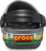 Kids’ Crocs Fun Lab Train Band Clog Slate Grey