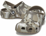 CROCS CLASSIC CAMO KIDS CLOG 207594 Mushroom/Multi