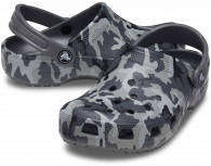 CROCS CLASSIC CAMO KIDS CLOG 207594 Black/grey