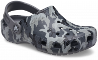 CROCS CLASSIC CAMO KIDS CLOG 207594 Black/grey