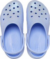 CROCS CLASSIC PLATFORM GLITTER CLOG W Moon Jelly
