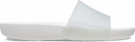 CROCS SPLASH GLOSSY SLIDE W White