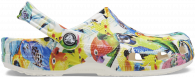 CROCS CLASSIC ISLAND ESCAPE CLOG  White/multi