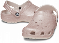 CROCS CLASSIC GLITTER KIDS CLOG T 206992 Quartz Glitter