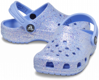 CROCS CLASSIC GLITTER KIDS CLOG T 206992 Moon Yelly