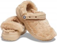 CROCS CLASSIC FUR SURE CLOG Chai
