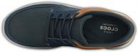 Mens Crocs Kinsale Lace-Up Navy / Light Grey