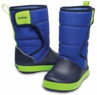 Kids Lodge Point Snow Boot Blue Jean / Navy