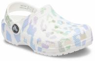 CROCS CLASSIC OUT OF THIS WORLD II CLOG KIDS white/leopard
