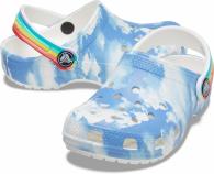 CROCS CLASSIC OUT OF THIS WORLD II CLOG KIDS White