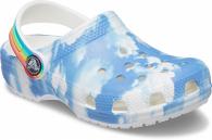 CROCS CLASSIC OUT OF THIS WORLD II CLOG KIDS White