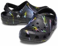 CROCS CLASSIC OUT OF THIS WORLD II CLOG KIDS Black