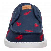 Wally Cru Embroidered   Navy / Red